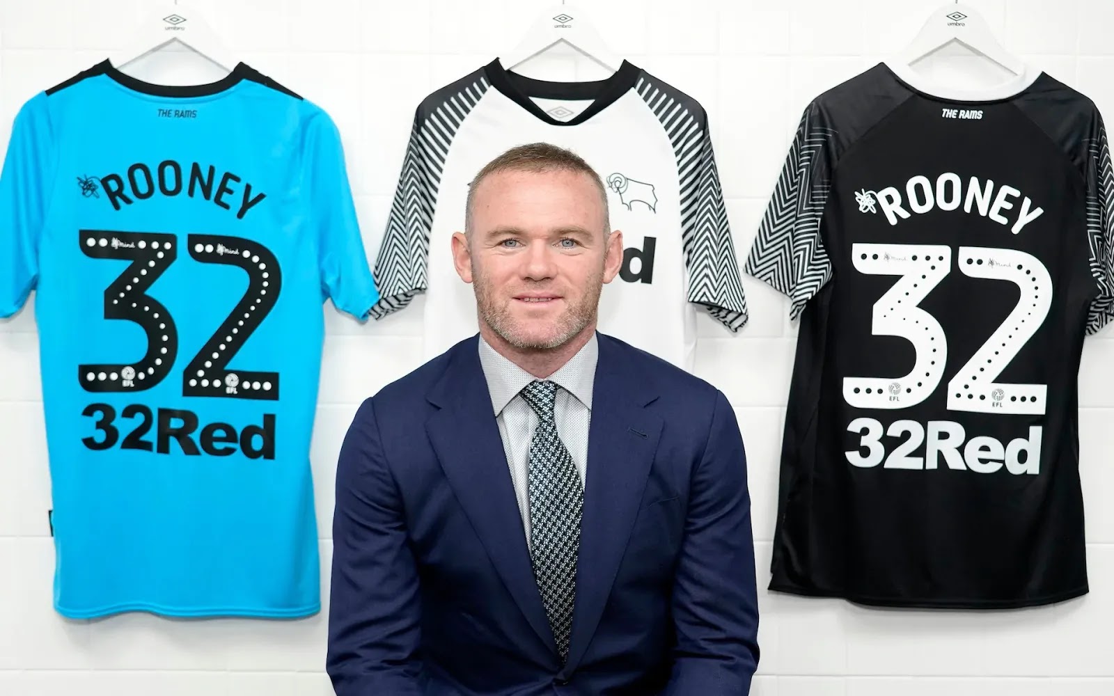 Wayne rooney online derby shirt